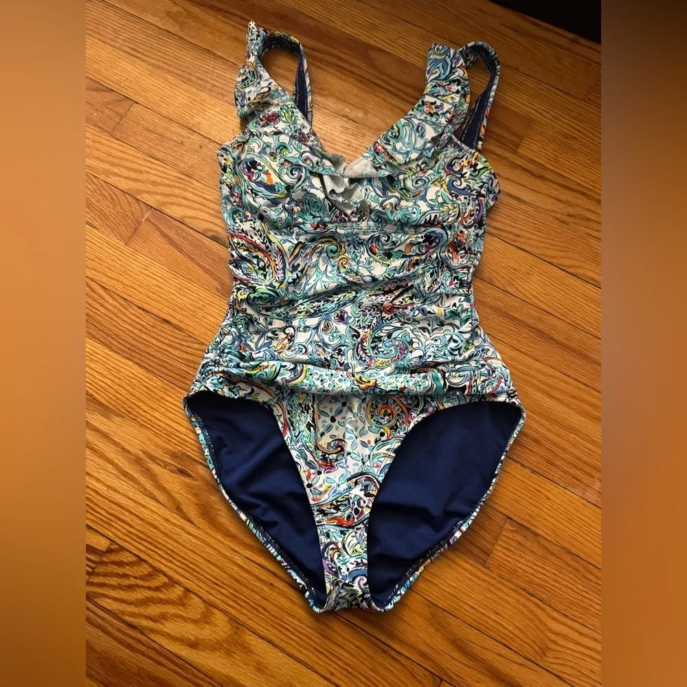 Lauren Ralph Lauren Swimwear with Multicolor Paisley Design